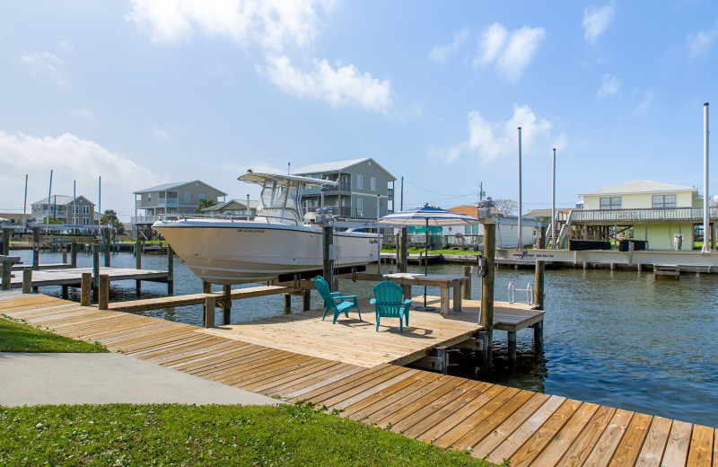 Rental dock at Boardwalk Realty Inc.