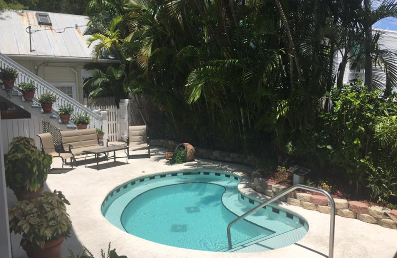 Outdoor pool at The Heron House & Heron House Court.