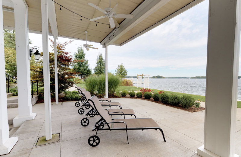 Patio at BoatHouse Villa.