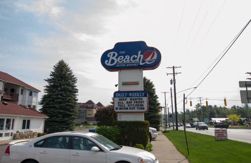 Exterior view of The Beach Condominiums Hotel-Resort.