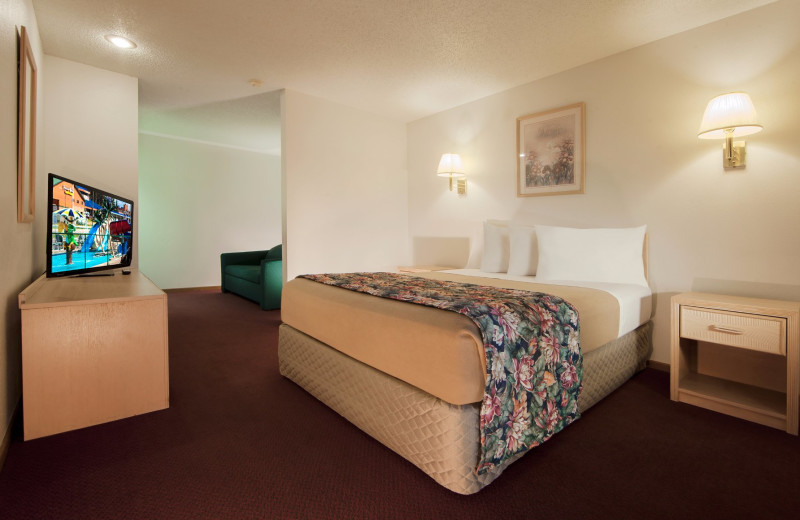 Guest room at Alakai Hotel & Suites.