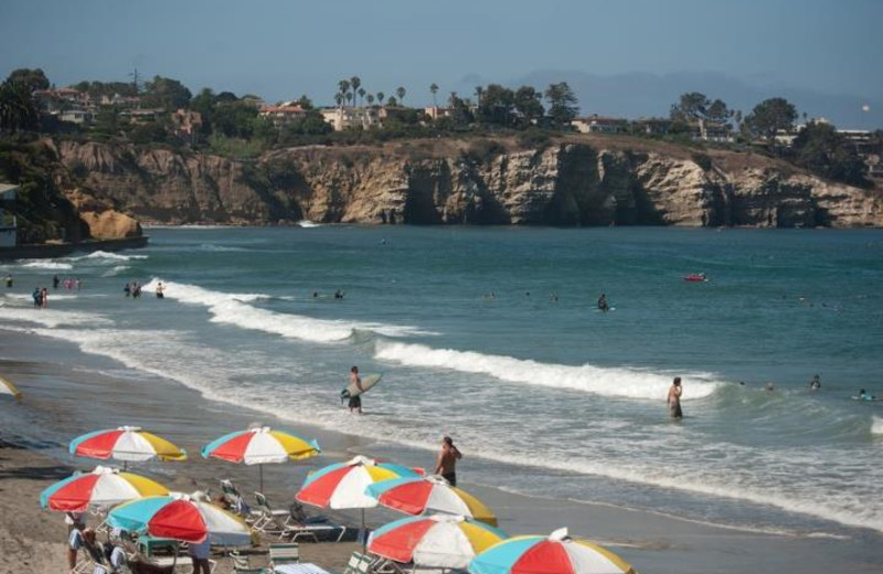 The beach at La Jolla Beach & Tennis Club.
