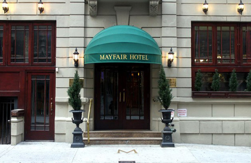 Exterior view of Mayfair New York Hotel.