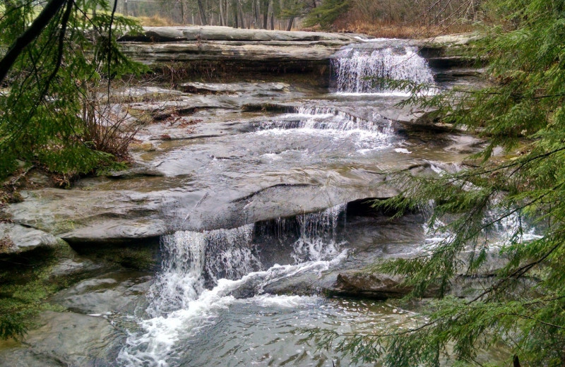 Creek near Hocking Hills Inn.