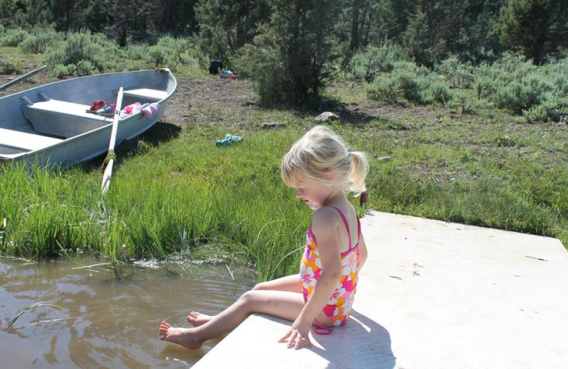 Swimming at Aspen Ridge Resort.