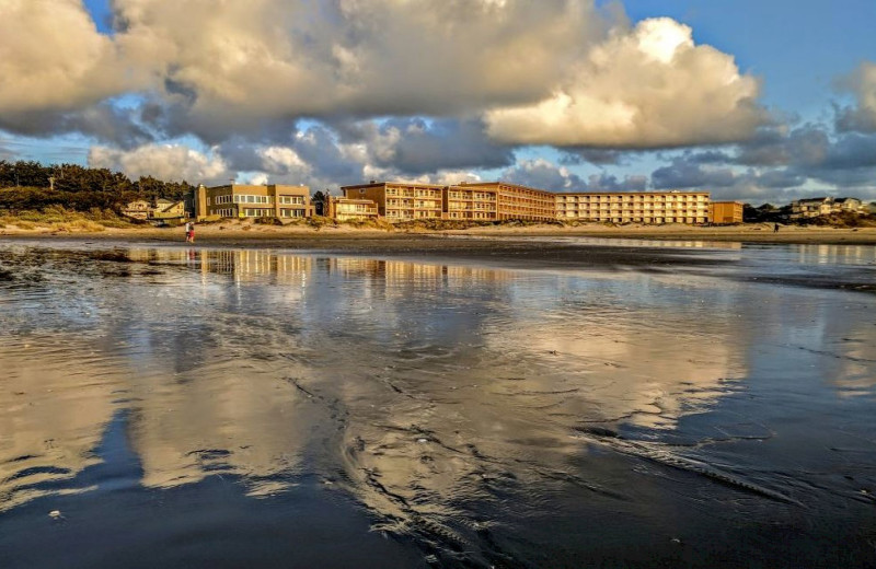 Beach at Driftwood Shores Resort and Conference Center.