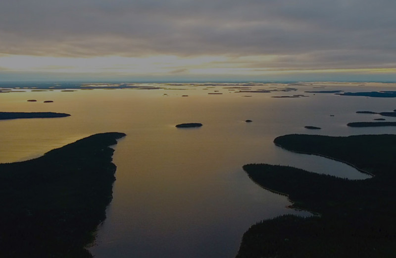 Lake view at Arctic Lodges.