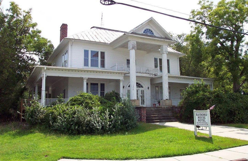 Exterior view of Bayboro House.