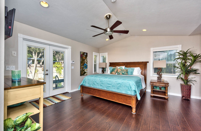 Rental bedroom at Naples Florida Vacation Homes.