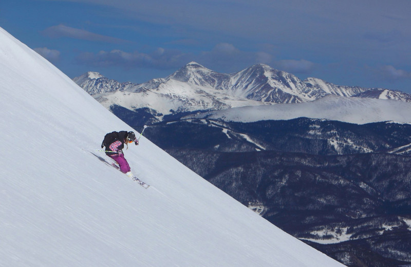 Skiing near Pinnacle Lodging, Inc.