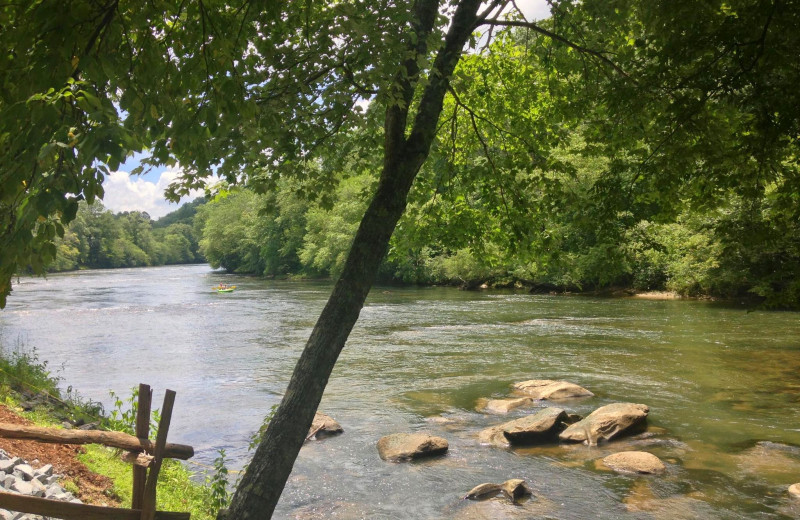 River at Cabin Rentals of Georgia.