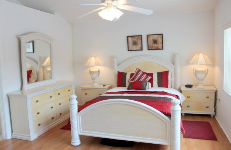 Rental bedroom at Florida Dream Management Company.