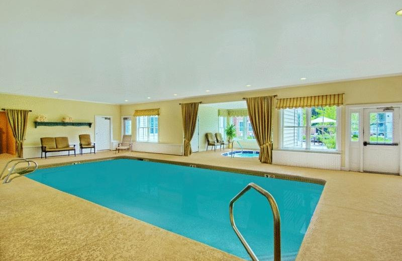 Indoor pool at The Point Hotel at Castle Hill Resort & Spa.