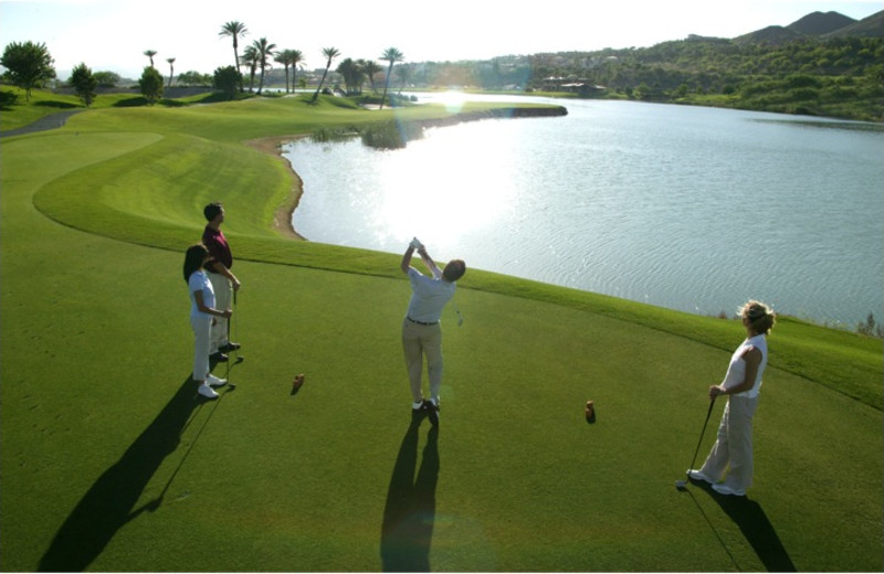Golf course at The Westin Lake Las Vegas Resort & Spa.