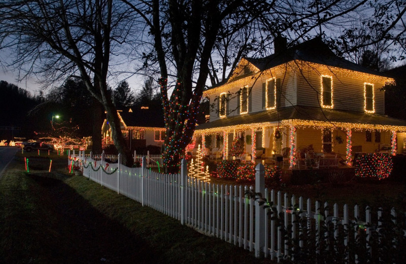 Holidays at Hidden Creek Cabins.