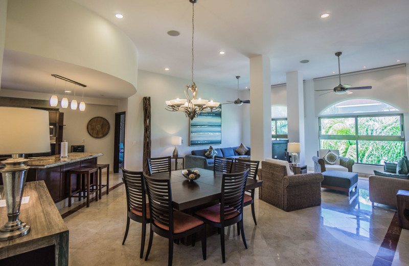 Rental living room at Bric Vacation Rentals.