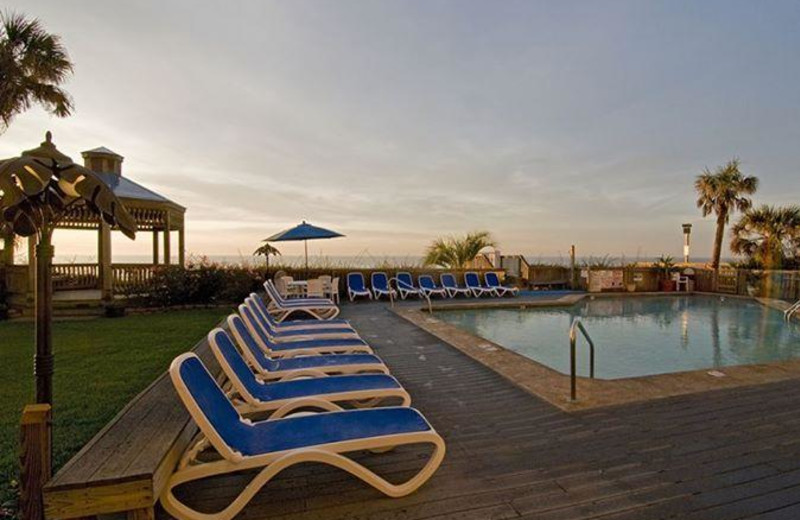 Outdoor pool at Ocean Isle Inn.