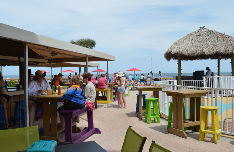 Patio at Fountain Beach Resort.