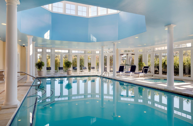 Indoor pool at Wentworth by the Sea.