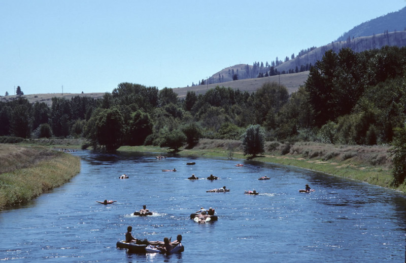 River tubing at Playa Del Sol Resort.