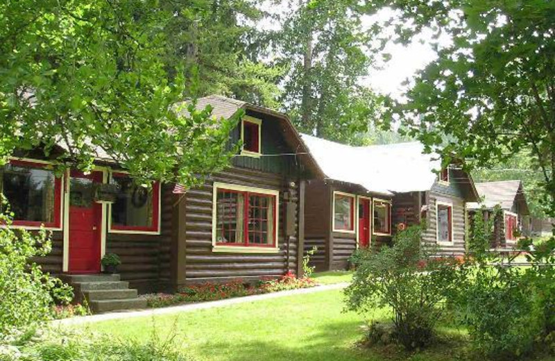 Exterior view of Sleep's Cabins.