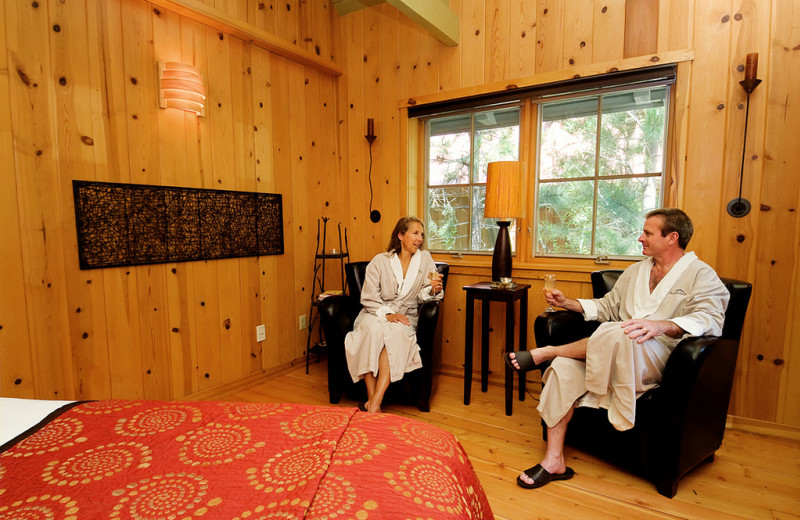 Guest room at Sleeping Lady.
