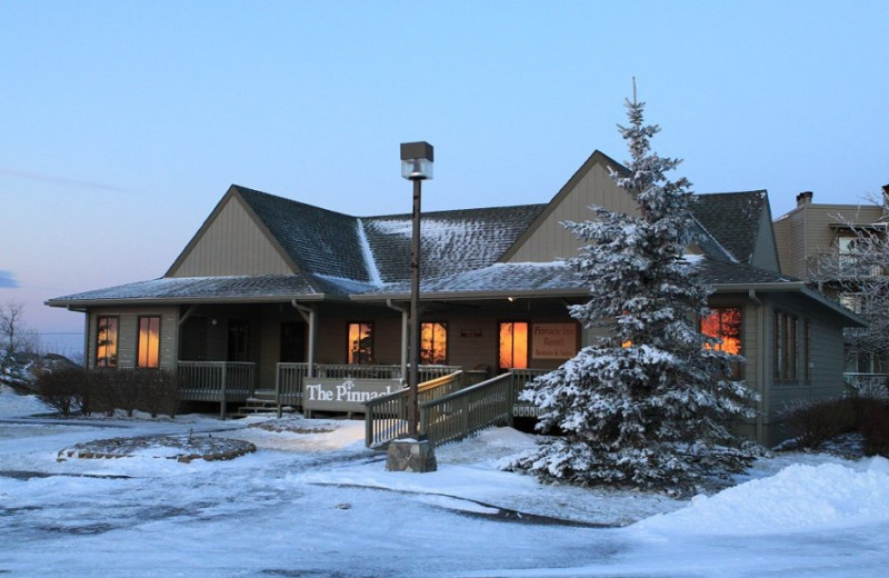 Winter at Pinnacle Inn Resort.