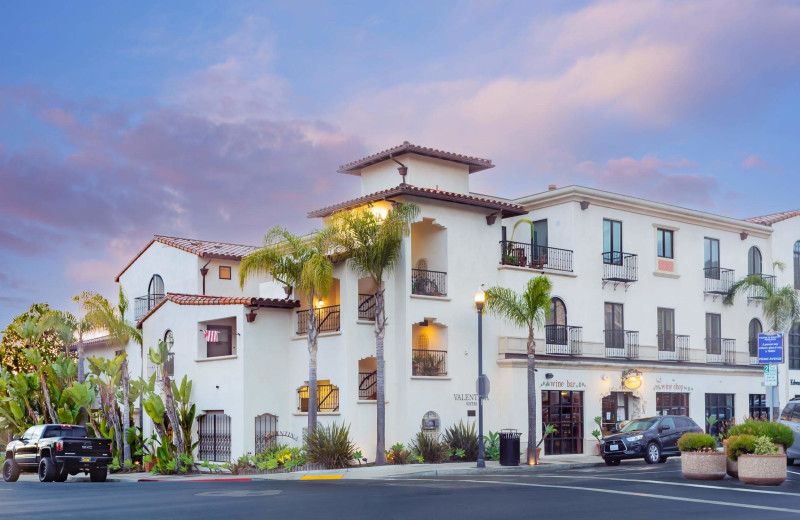 Exterior view of Valentina Suites.