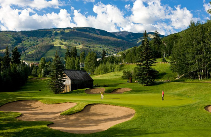 Golf course at The Charter at Beaver Creek.