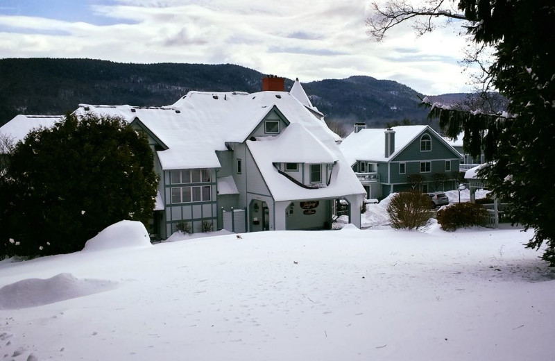 Winter at The Quarters at Lake George.