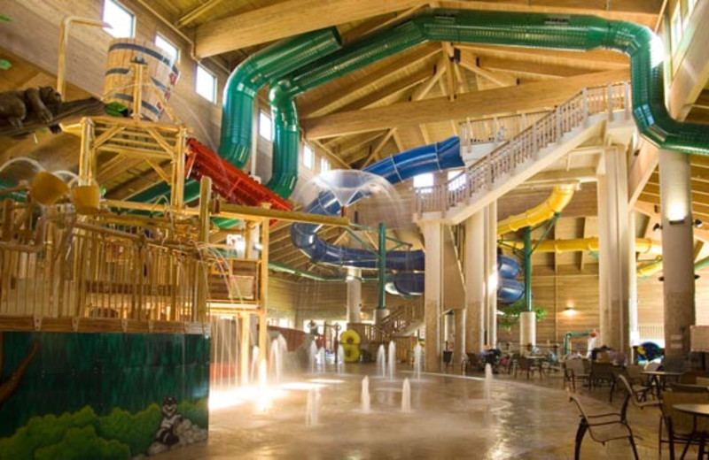 Water park at Holiday Inn Express Brainerd.