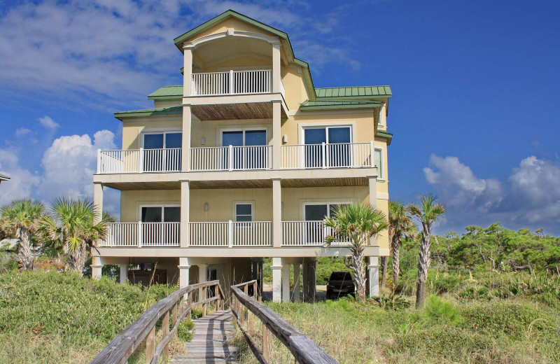 Rental exterior at Resort Vacation Properties of St. George Island.