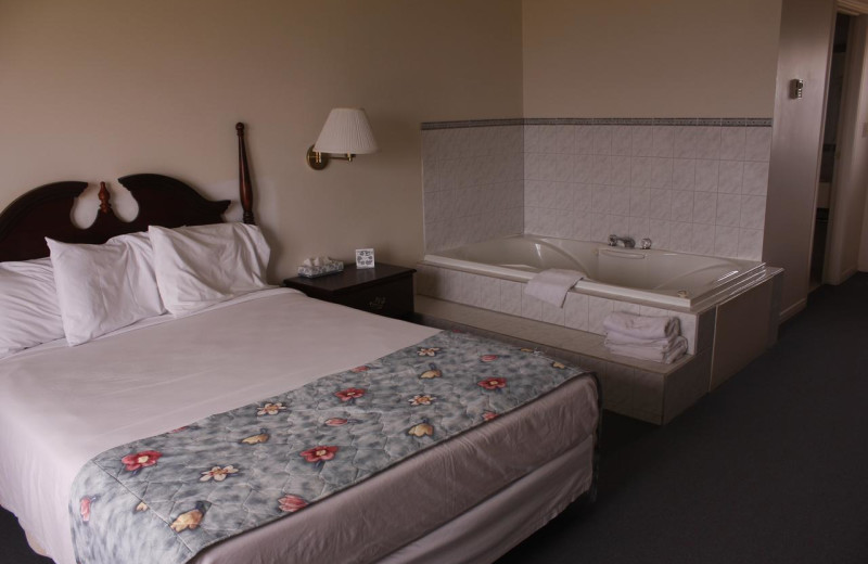 Guest room at Brier Island Lodge and Resort.