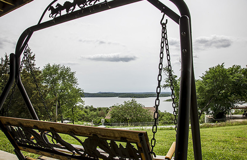 Rental lake view at Branson Vacation Houses.