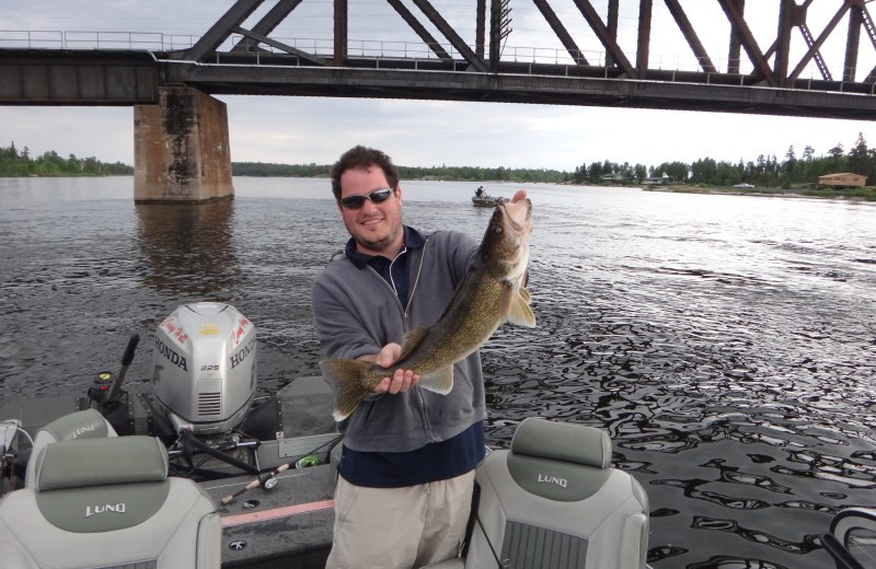 Fishing at Paradise Cove Resorts.