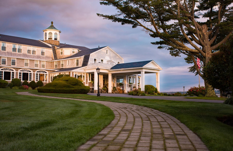 Exterior view of Black Point Inn.