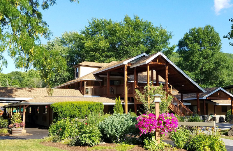 Exterior view of Rocking Horse Ranch Resort.