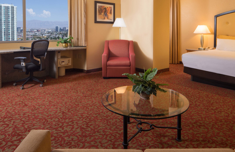 Guest room at Westgate Las Vegas Resort & Casino.
