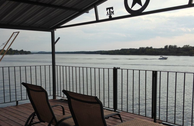 Lake view at LBJ Schmidt House.