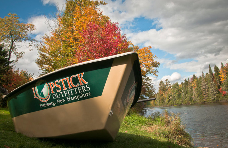 Boats at Cabins at Lopstick.