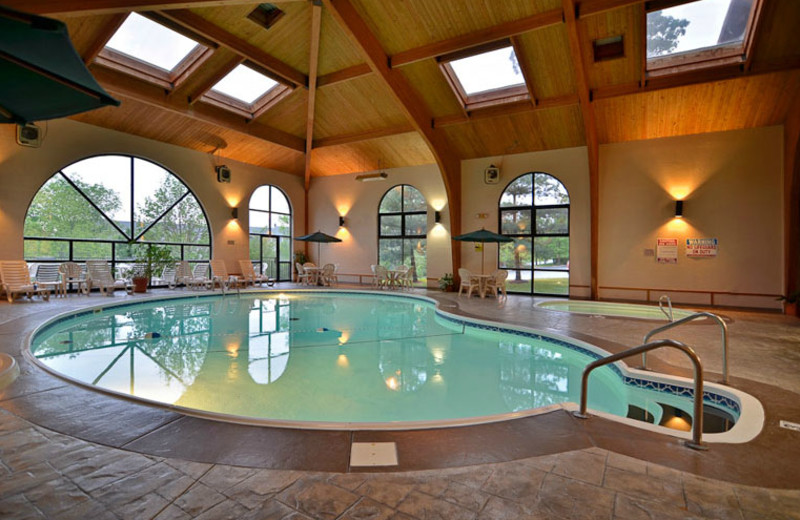 Pool Area at Comfort Inn at Thousand Hills