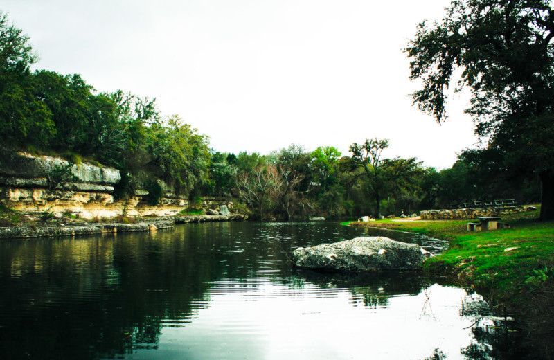 Pond at Flying L Hill Country Resort & Conference Center.