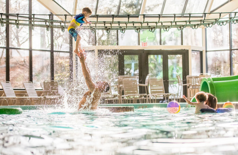 Indoor pool at Grand Traverse Resort and Spa.