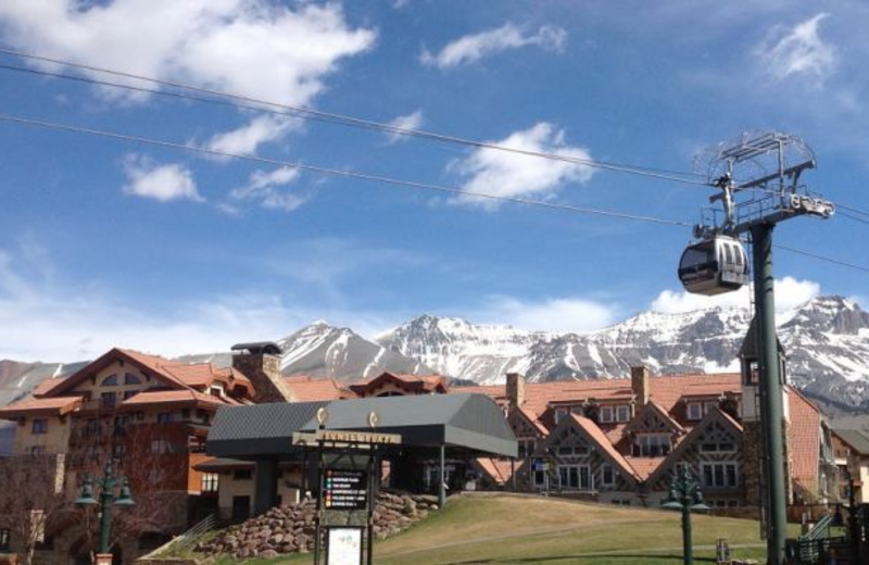 Ski lift at SkyRun Vacation Rentals - Vail, Colorado.