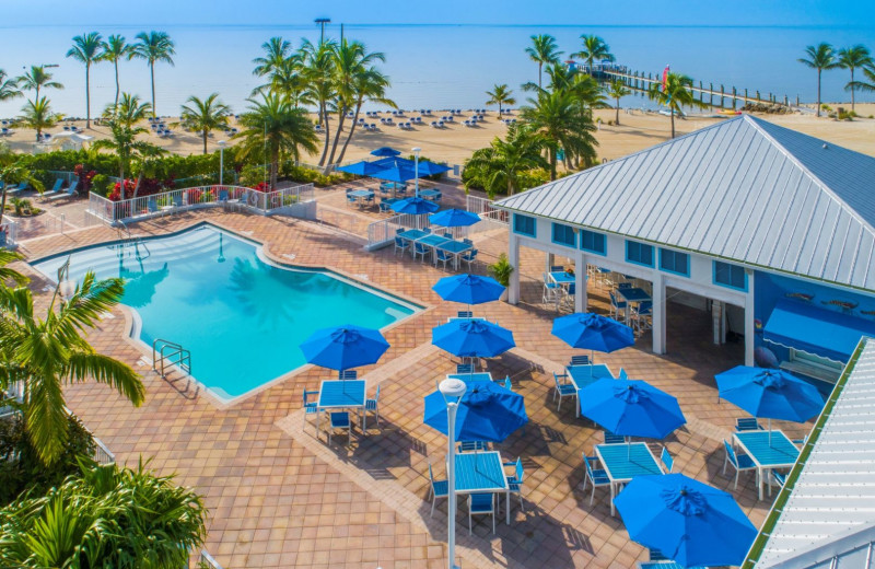 Outdoor pool at Islander Resort.