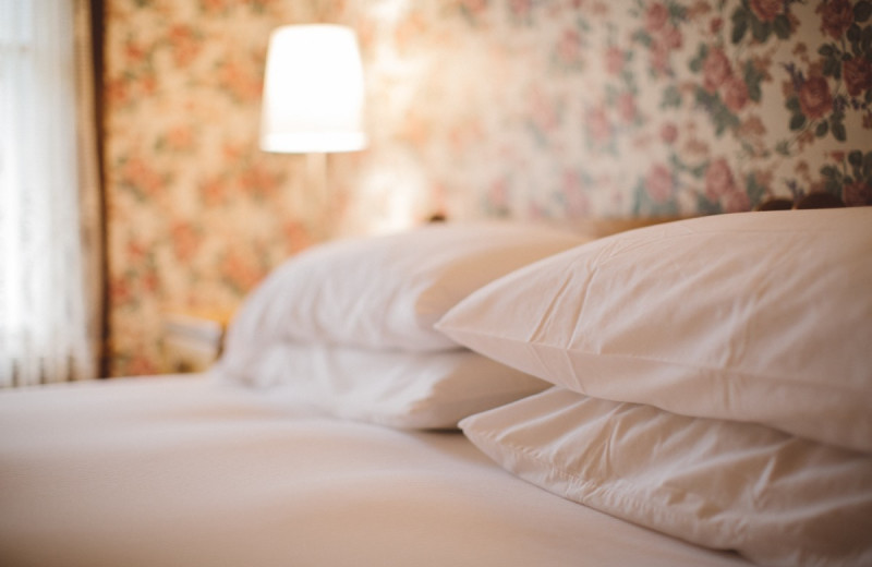 Guest room at Albergo Allegria.