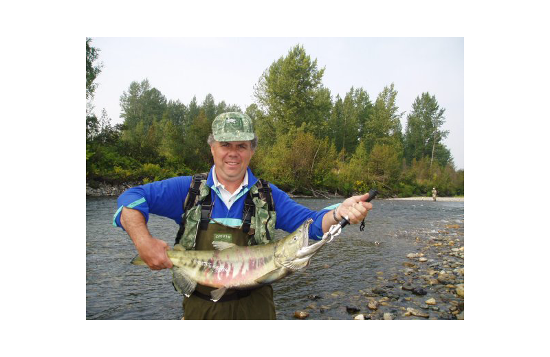 Fishing at Naknek River Camp.