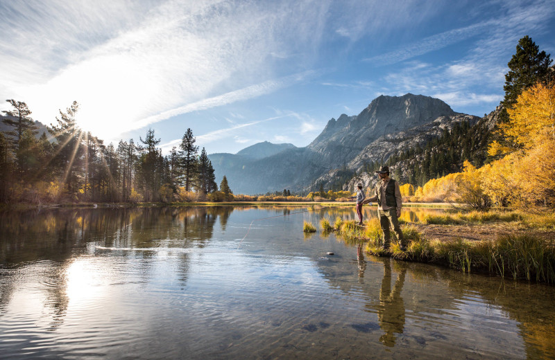 Fishing near Mammoth Estates.