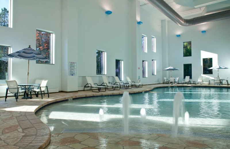 Indoor pool at St. Croix Casino & Hotel.