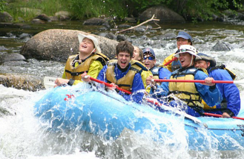 River rafting at Harmels Ranch Resort.